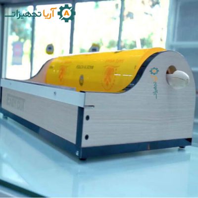 بسته بندی محصولات با سلفون 4 دستگاه سلفون کشی رومیزی