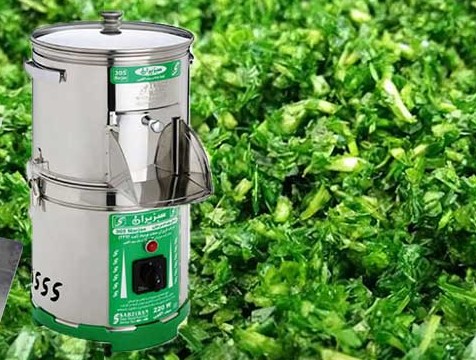 طرز استفاده از دستگاه سبزی خردکن + مراحل آن 1 دستگاه سبزی خردکن