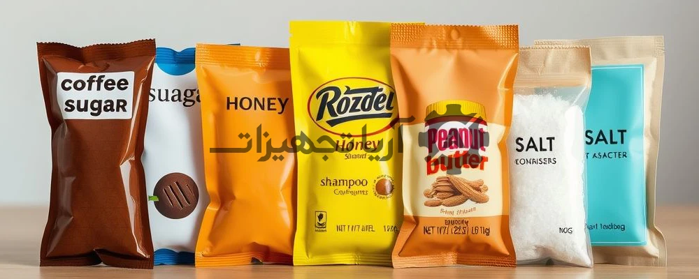 نمونه ساشه دستگاه بسته بندی ساشه زن